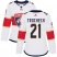 Adidas Florida Panthers #21 Vincent Trocheck White Road Authentic Womens Stitched NHL Jersey