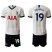 Tottenham Hotspur #19 Dembele White Home Soccer Club Jersey