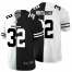 Chicago Chicago Bears #32 David Montgomery Mens Black V White Peace Split Nike Vapor Untouchable Limited NFL Jersey