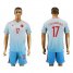 Turkey #17 Calhanoglu Away Soccer Country Jersey