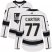Adidas Los Angeles Kings #77 Jeff Carter White Road Authentic Womens Stitched NHL Jersey