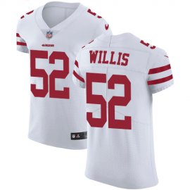 Nike San Francisco 49ers #52 Patrick Willis White Mens Stitched NFL Vapor Untouchable Elite Jersey