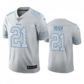 Buffalo Buffalo Bills #21 Jordan Poyer White Vapor Limited City Edition NFL Jersey