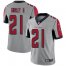 Nike Atlanta Falcons #21 Todd Gurley II Silver Mens Stitched NFL Limited Inverted Legend Jersey