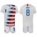 USA #8 Ertz Home Soccer Country Jersey