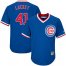 Chicago Cubs #41 John Lackey Blue Cooperstown Stitched Youth MLB Jersey