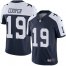 Nike Dallas Cowboys #19 Amari Cooper Navy Blue Thanksgiving Youth Stitched NFL Vapor Untouchable Limited Throwback Jersey