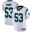 Nike Carolina Panthers #53 Brian Burns White Youth Stitched NFL Vapor Untouchable Limited Jersey