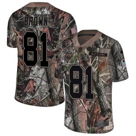 Nike Tampa Bay Buccaneers #81 Antonio Brown Camo Mens Stitched NFL Limited Rush Realtree Jersey