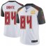 Nike Tampa Bay Buccaneers #84 Cameron Brate White Mens Super Bowl LV Champions Patch Stitched NFL Vapor Untouchable Limited Jersey