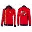 NHL New Jersey Devils Zip Jackets Orange-2