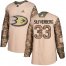 Adidas Anaheim Ducks #33 Jakob Silfverberg Camo Authentic 2017 Veterans Day Stitched NHL Jersey