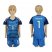 Spain #1 Casillas Blue Goalkeeper Kid Soccer Country Jersey