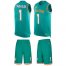 Nike Miami Dolphins #1 Tua Tagovailoa Aqua Green Team Color Mens Stitched NFL Limited Tank Top Suit Jersey