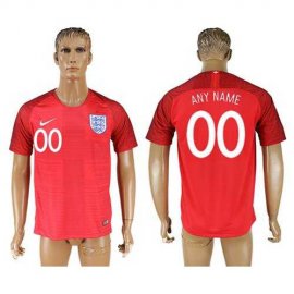 England Personalized Away Soccer Country Jersey