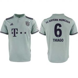 Bayern Munchen #6 Thiago Away Soccer Club Jersey