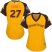 Los Angeles Angels #27 Mike Trout Gold 2016 All-Star American League Womens Stitched MLB Jersey