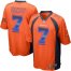 Nike Denver Broncos #7 John Elway Orange Team Color Mens Stitched NFL Limited Strobe Jersey