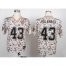 Nike Pittsburgh Steelers #43 Troy Polamalu Camo Mens Stitched NFL Elite USMC Jersey