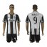 Juventus #9 Morata Home Soccer Club Jersey