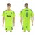 Juventus #1 Buffon Shiny Green Goalkeeper Soccer Club Jersey