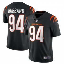 Cincinnati Cincinnati Bengals #94 Sam Hubbard Black Nike Vapor Limited Jersey