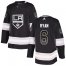 Adidas Los Angeles Kings #6 Joakim Ryan Black Home Authentic Drift Fashion Stitched NHL Jersey
