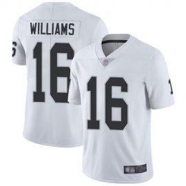Nike Las Vegas Raiders #16 Tyrell Williams White Mens Stitched NFL Vapor Untouchable Limited Jersey
