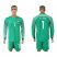 Brazil #1 Alisson Green Goalkeeper Long Sleeves Soccer Country Jersey