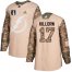 Adidas Tampa Bay Lightning #17 Alex Killorn Camo Authentic 2022 Stanley Cup Final Patch Veterans Day Stitched NHL Jersey Mens