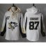 Pittsburgh Penguins #87 Sidney Crosby White Pullover Hoodie Stitched NHL Jersey