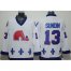 Nordiques #13 Mats Sundin White CCM Throwback Stitched NHL Jersey