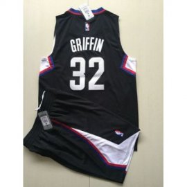Los Angeles Clippers #32 Blake Griffin Black Alternate Stitched NBA Kits Jersey