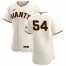 San Francisco Giants #54 Reyes Moronta Mens Nike Cream Home 2020 Authentic Player MLB Jersey