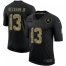 Cleveland Browns #13 Odell Beckham Jr. Mens Nike 2020 Salute To Service Camo Limited NFL Jersey Black