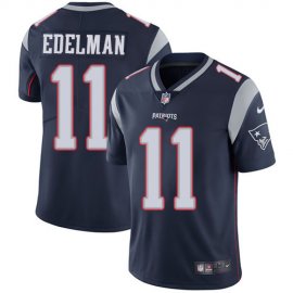 Nike New England Patriots #11 Julian Edelman Navy Blue Team Color Youth Stitched NFL Vapor Untouchable Limited Jersey