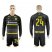 Dortmund #24 Sarr Away Long Sleeves Soccer Club Jersey
