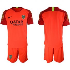 Boca Juniors Blank Red Goalkeeper Soccer Club Jersey