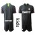 Inter Milan Blank Black Goalkeeper Kid Soccer Club Jersey