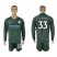 Manchester City #33 G.Jesus Sec Away Long Sleeves Soccer Club Jersey