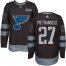 Adidas St. Louis Blues #27 Alex Pietrangelo Black 1917-2017 100th Anniversary Stitched NHL Jersey
