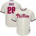 Philadelphia Phillies #26 Chase Utley Stitched Cream Youth MLB Jersey