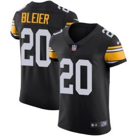 Nike Pittsburgh Steelers #20 Rocky Bleier Black Alternate Mens Stitched NFL Vapor Untouchable Elite Jersey
