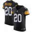 Nike Pittsburgh Steelers #20 Rocky Bleier Black Alternate Mens Stitched NFL Vapor Untouchable Elite Jersey