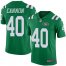 Nike New York Jets #40 Trenton Cannon Green Mens Stitched NFL Limited Rush Jersey