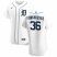 Detroit Tigers #36 Kyle Funkhouser Mens Nike White Home 2020 Authentic Player MLB Jersey
