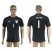Italy #1 Buffon Black Goalkeeper Soccer Country Jersey