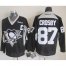 Pittsburgh Penguins #87 Sidney Crosby Black Practice Stitched NHL Jersey