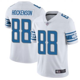 Nike Detroit Lions #88 T.J. Hockenson White Mens Stitched NFL Vapor Untouchable Limited Jersey
