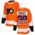 Adidas Philadelphia Flyers #28 Claude Giroux Orange Home Authentic USA Flag Stitched NHL Jersey